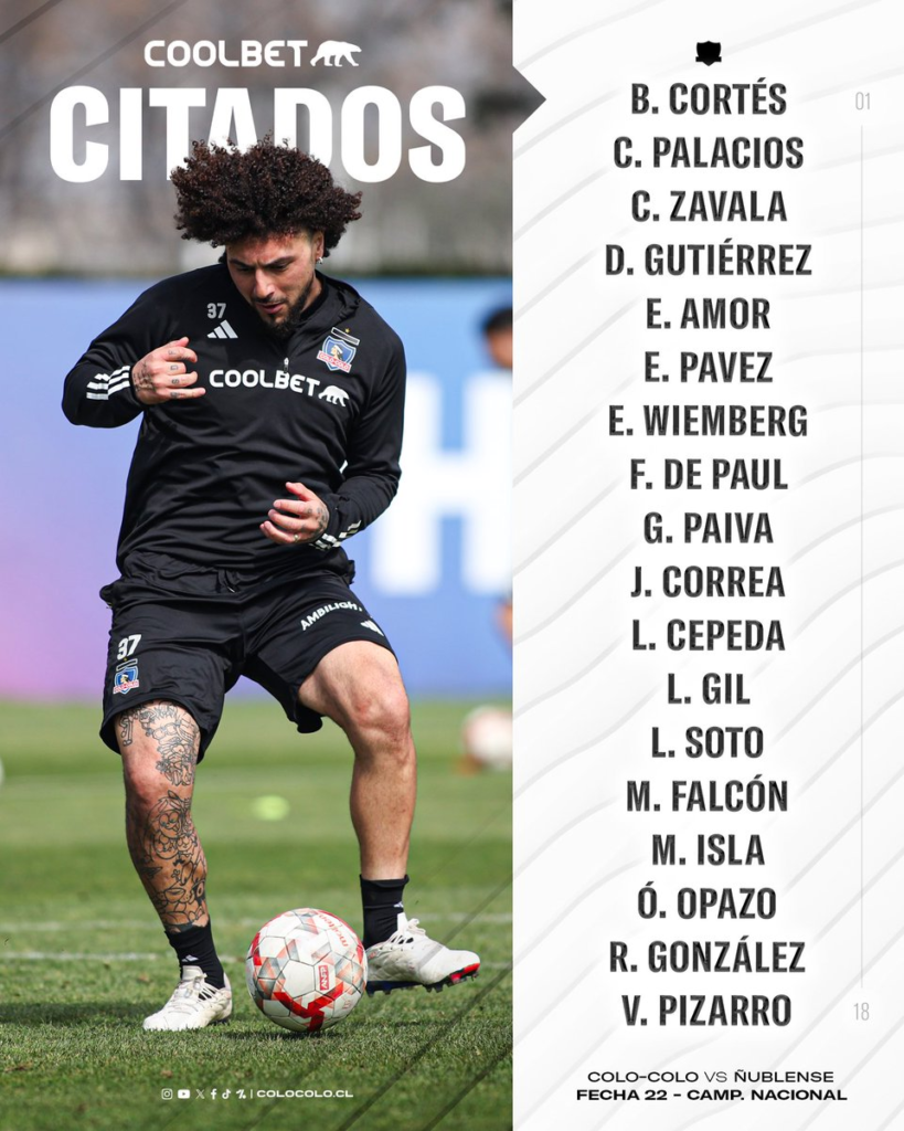 convocatoria de colo colo