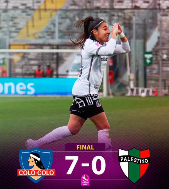 Colo Colo Femenino vs Palestino