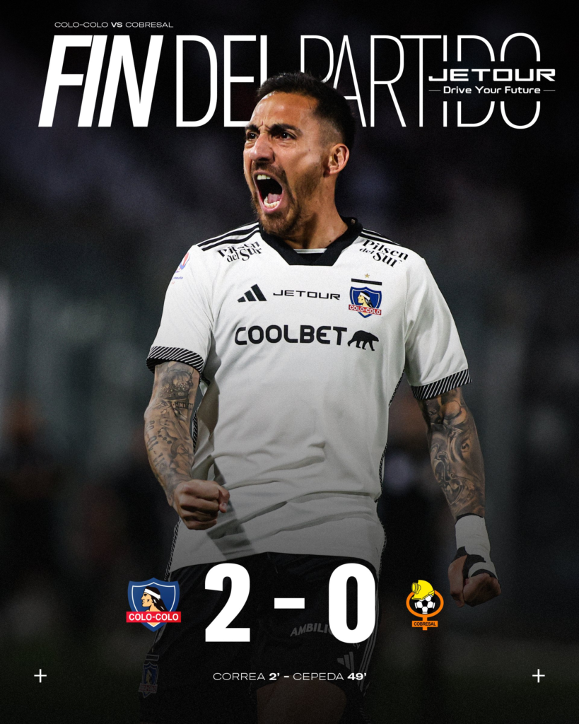 colo colo ganó 2-0
