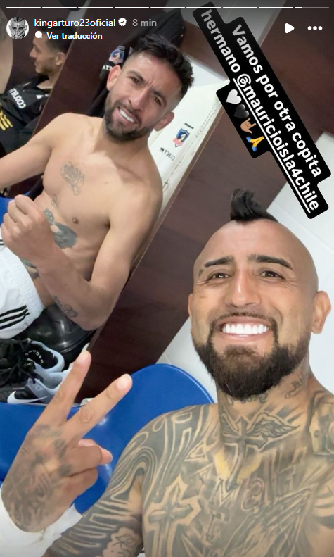 euforia de arturo vidal