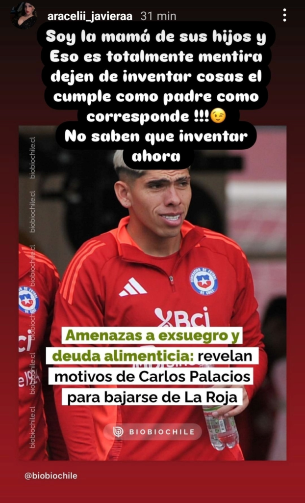 expareja de carlos palacios