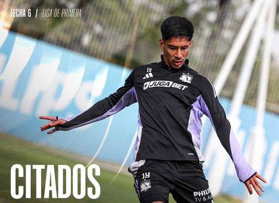 Citados de Colo Colo para enfrentar a Palestino