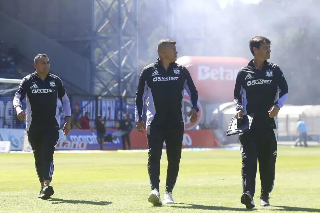 El camarín de Colo Colo durante la era Almirón